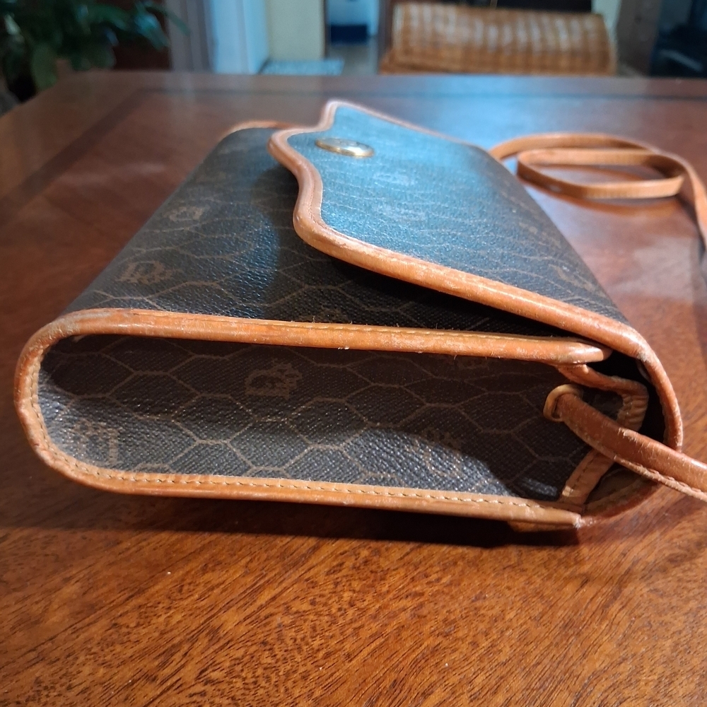 Authentic Christian Dior Shoulder Brown Honey Co Bag - Picture 7 of 16